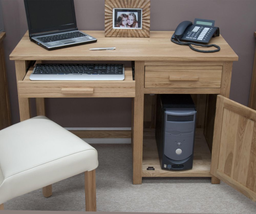 Homestyle GB Opus Oak Small Computer Desk