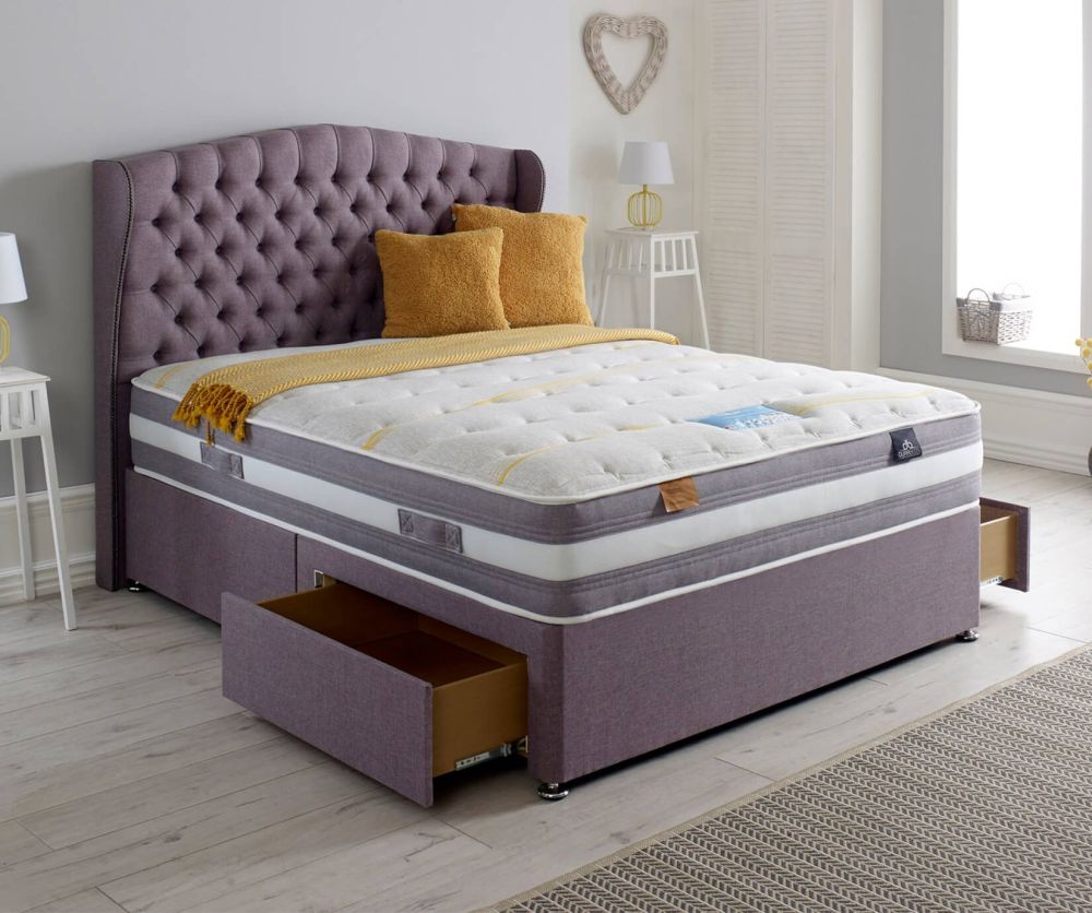 Dura Beds Cloud Lite Opulence 1500 Pocket Sprung Divan Bed Set