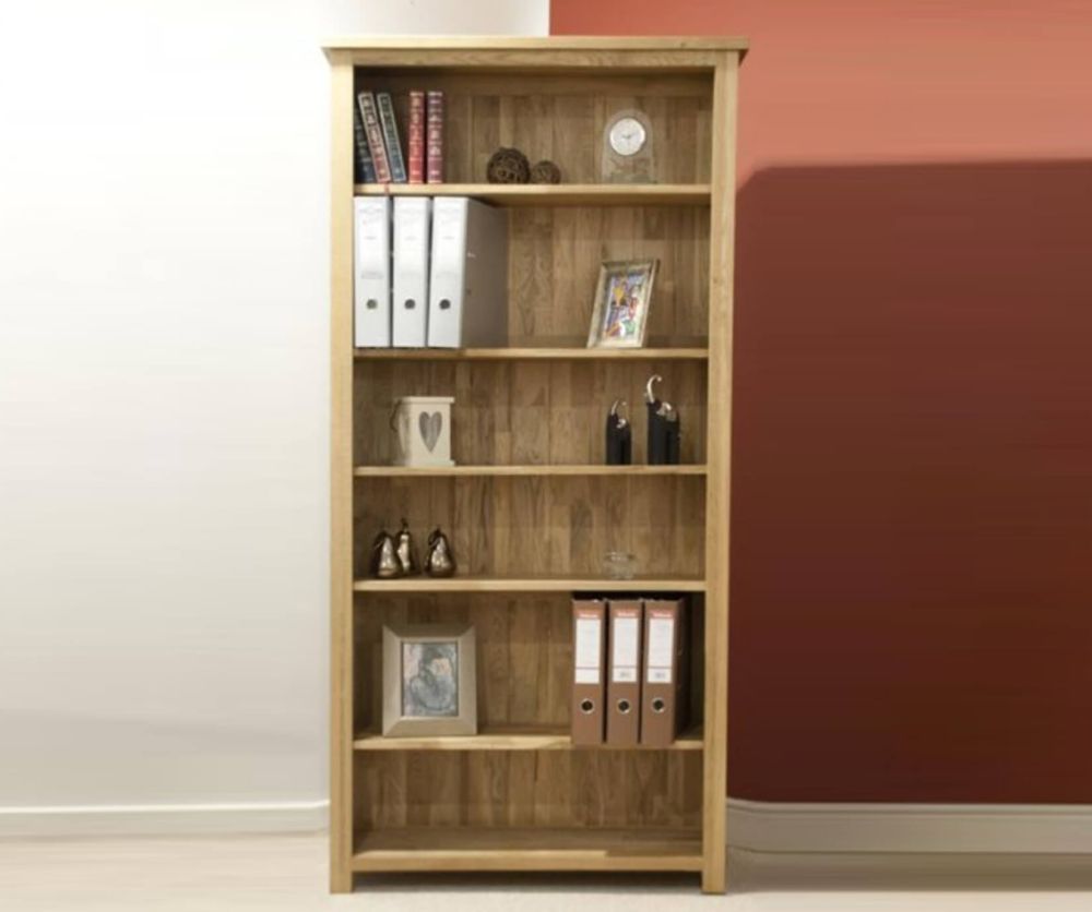 Homestyle GB Opus Oak Large Bookcase