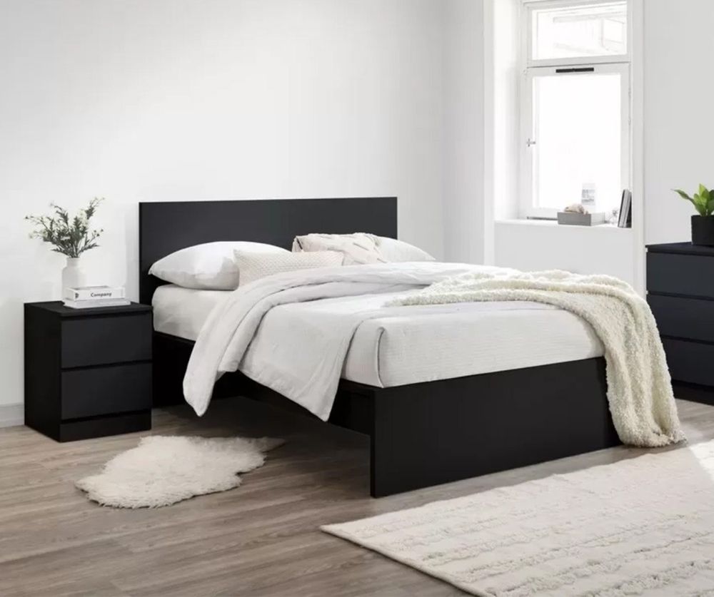 Birlea Furniture Oslo Black Bed Frame