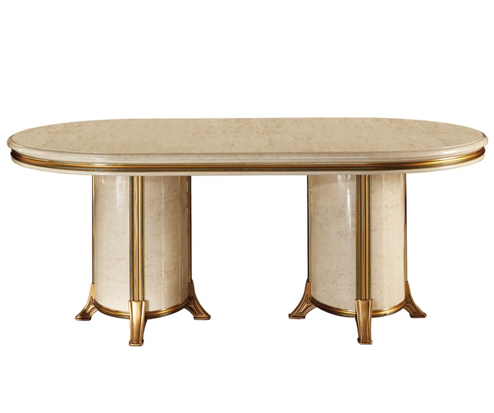 Arredoclassic Melodia Italian Oval Extension Dining Table