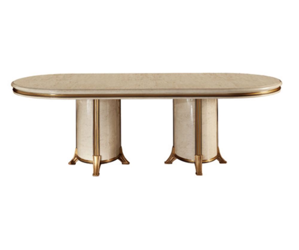 Arredoclassic Melodia Italian Oval Extension Dining Table