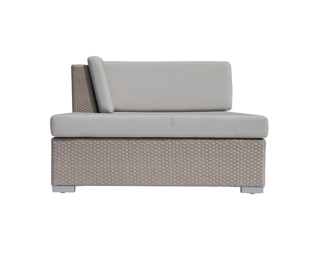 Skyline Design Pacific Silver Walnut Right Chaise Lounge
