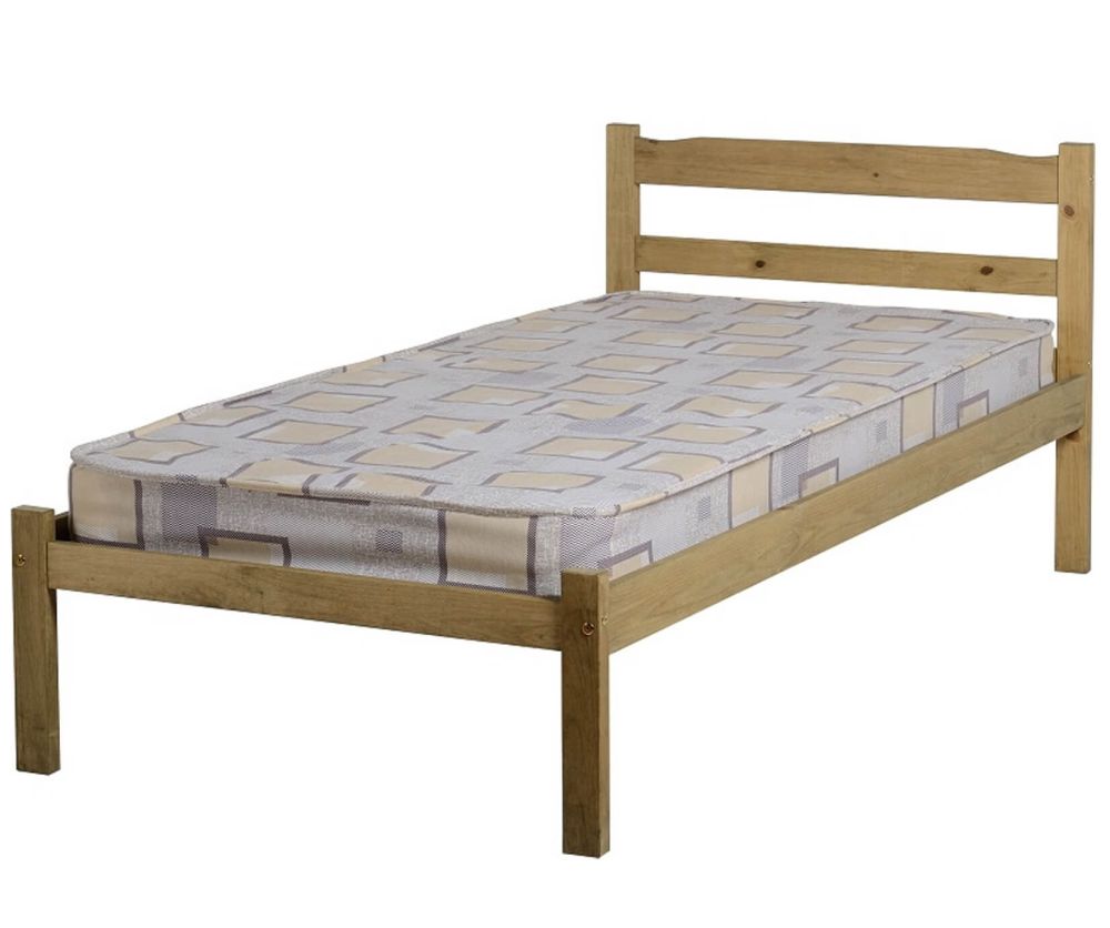 Seconique Panama Solid Pine Bed Frame