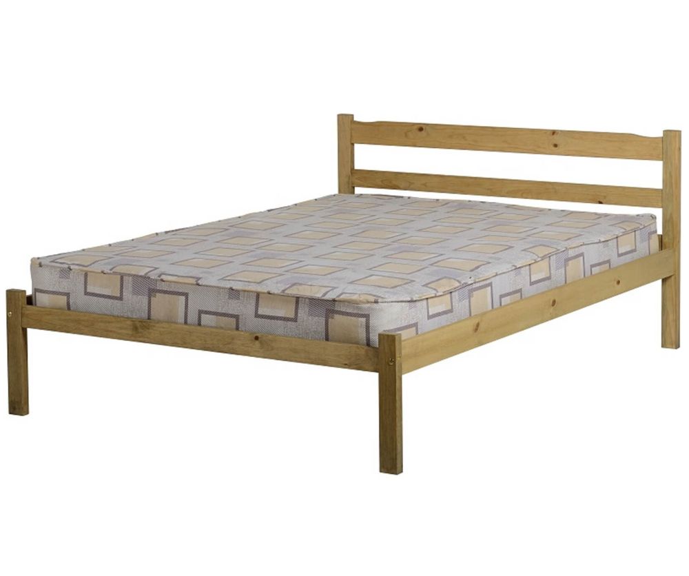 Seconique Panama Solid Pine Bed Frame