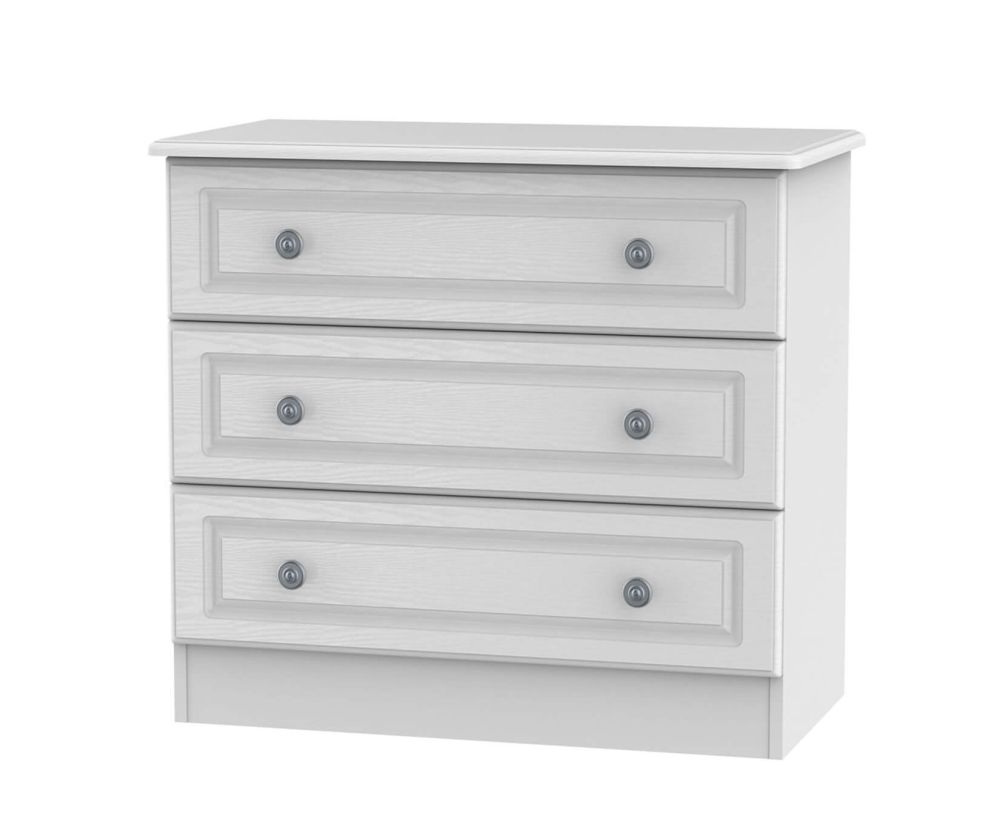 Welcome Furniture Pembroke White 3 Drawer Chest