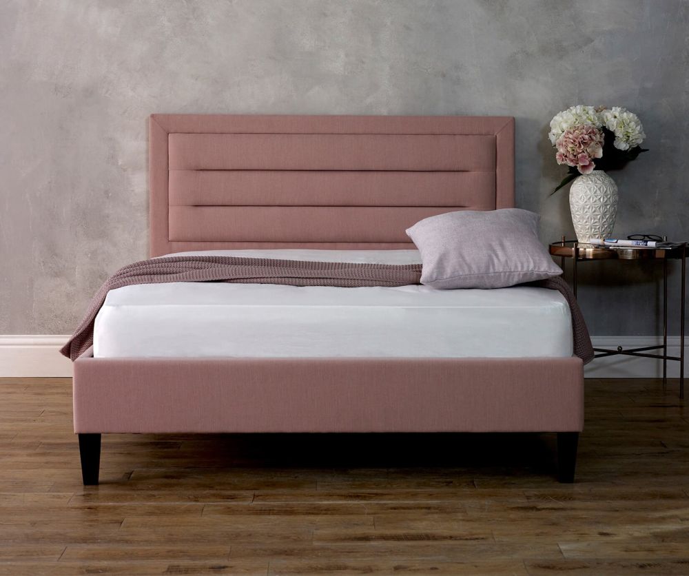 Limelight Picasso Pink Fabric Bed Frame