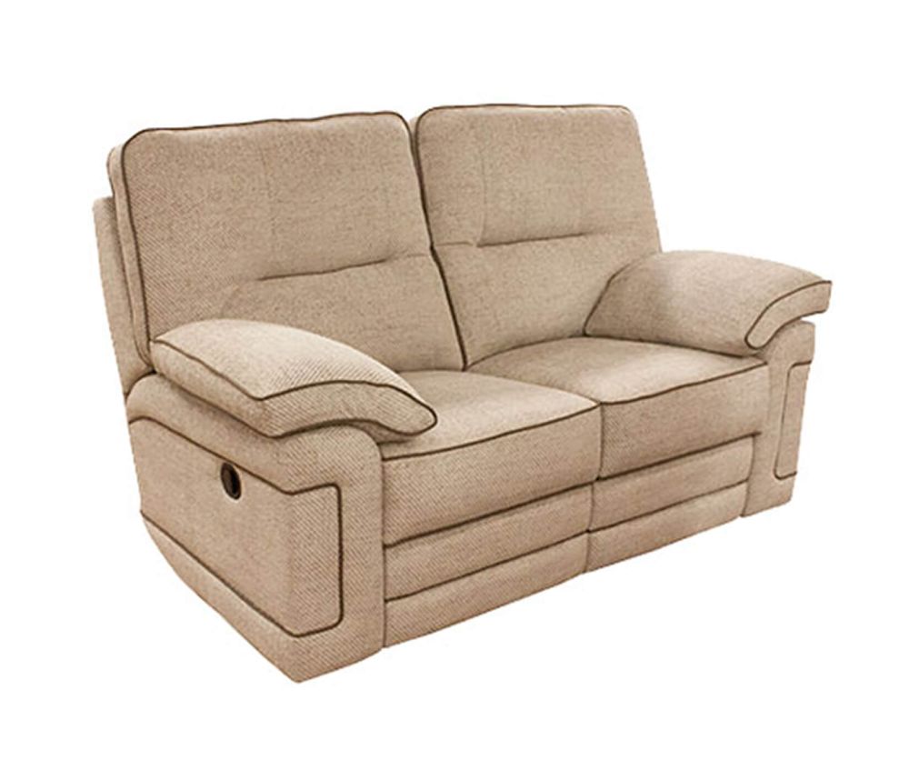 Buoyant Upholstery Plaza 2 Seater Fabric Recliner Sofa