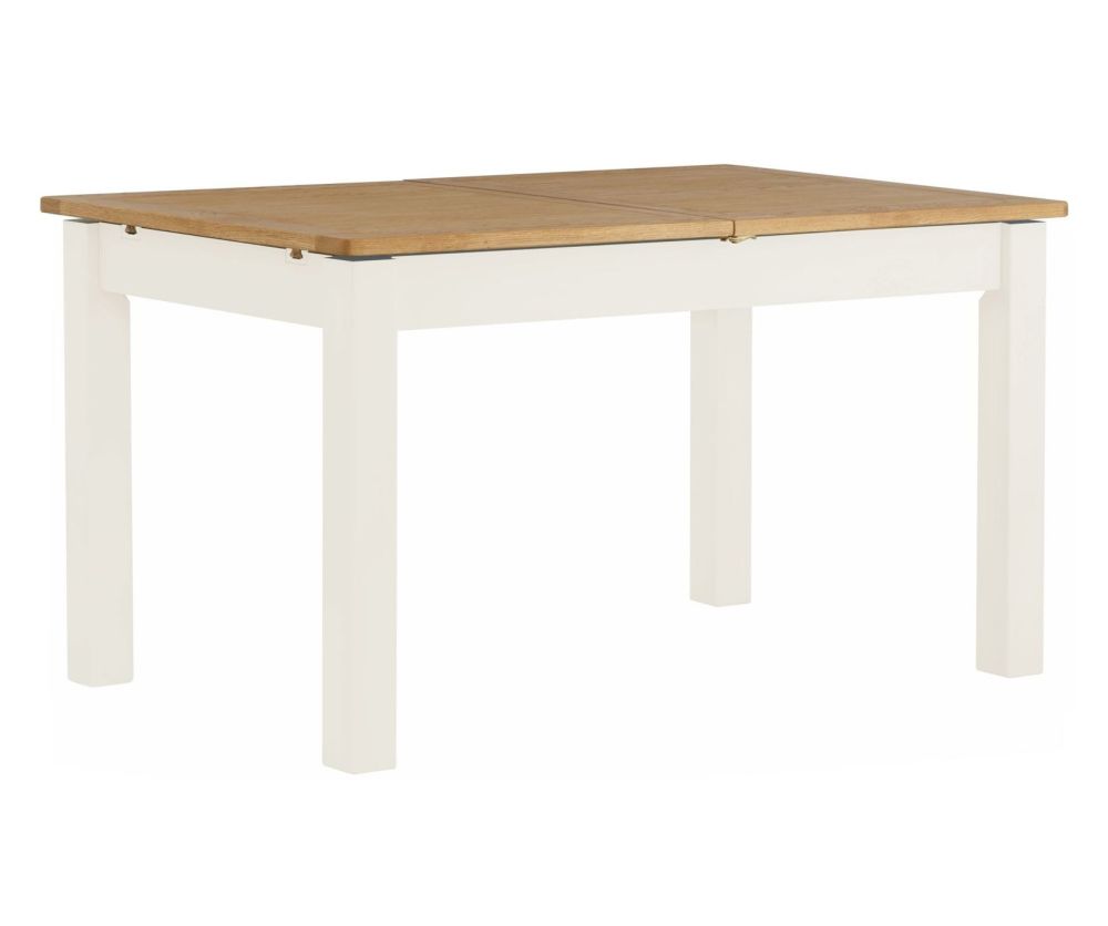 Classic Furniture Portland White Finish Extending Dining Table Only