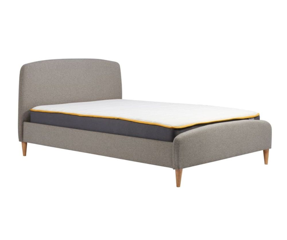 Birlea Furniture Quebec Grey Fabric Bed