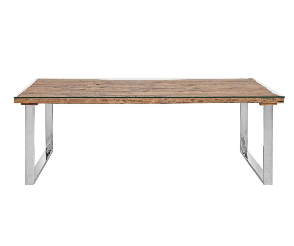 Indus Valley Railway Natural Large Dining Table 