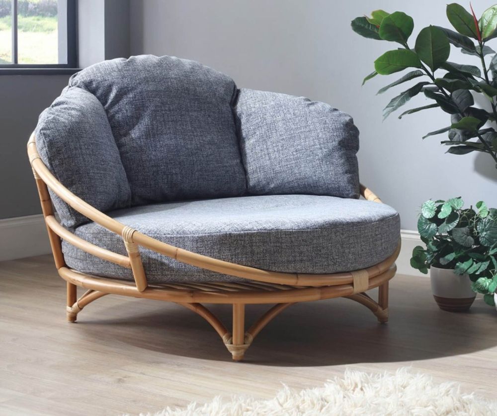 Desser Rattan Natural Snug Chair