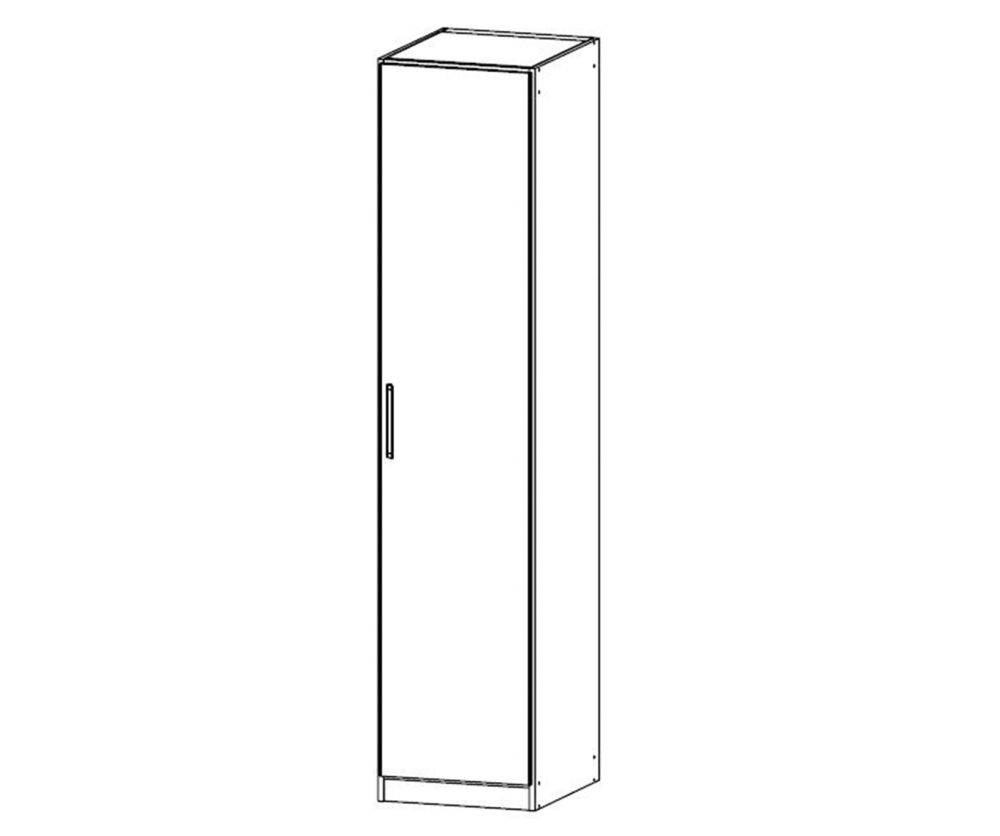 Rauch Essensa Single Door Wardrobe Front A - H 210cm