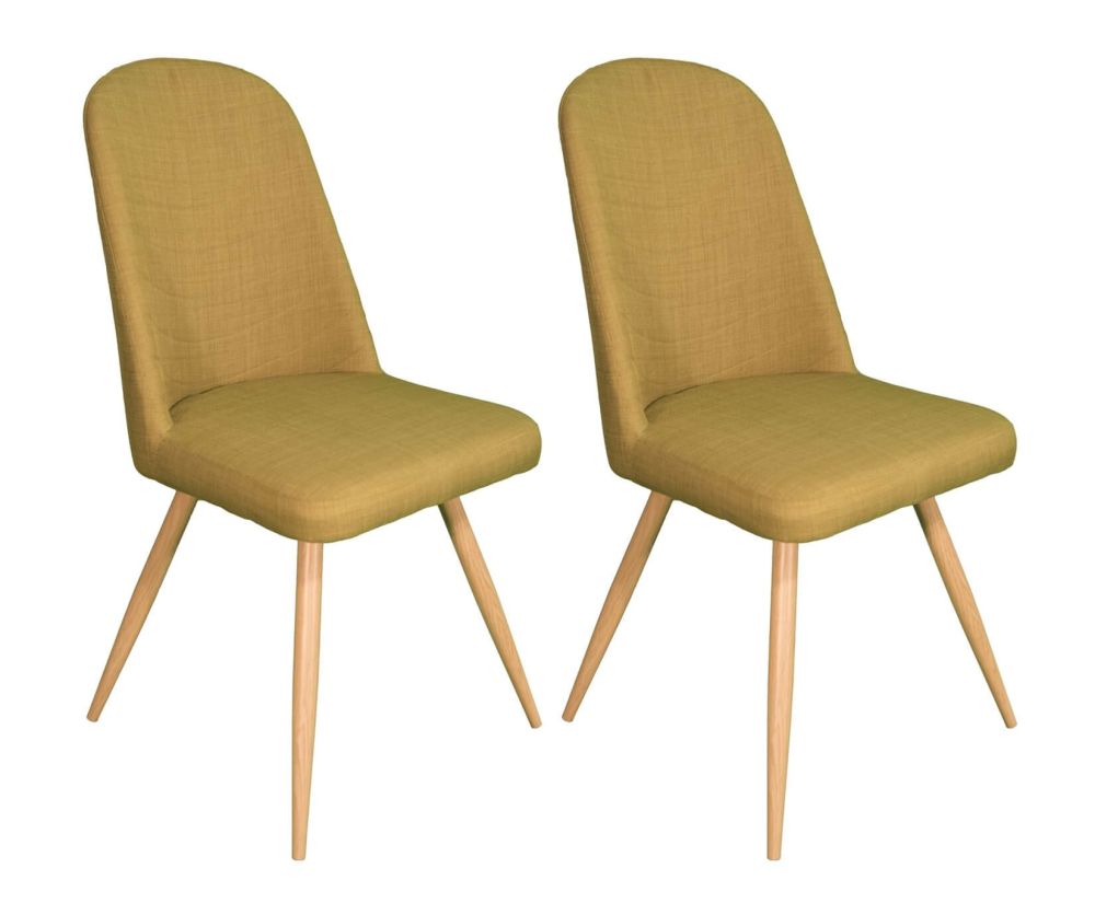 Classic Furniture Reya Green Dining Chair in Pair