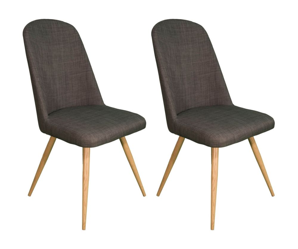 Classic Furniture Reya Slate Dining Chair in Pair