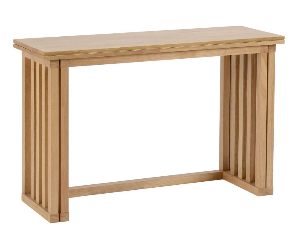 Seconique Richmond Foldaway Oak Varnish Dining Table Only