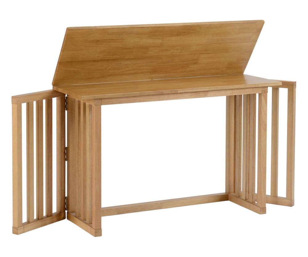 Seconique Richmond Foldaway Oak Varnish Dining Table Only