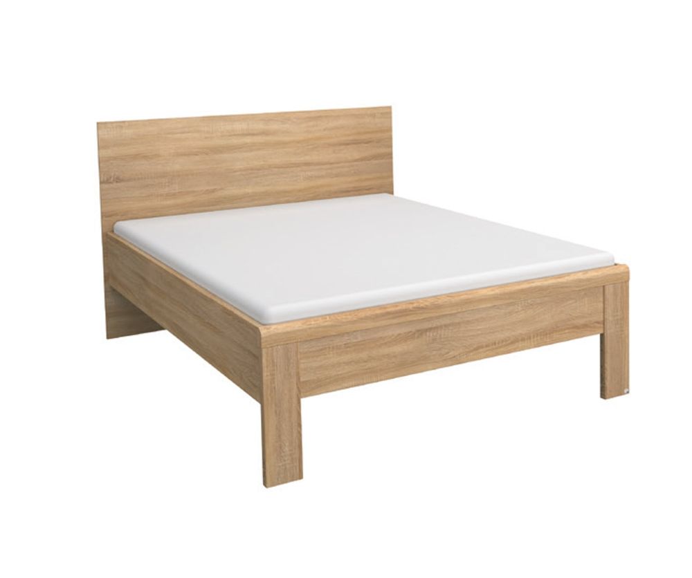 Rauch Rivera Sonoma Oak 5ft King Size Bed (160x200cm)