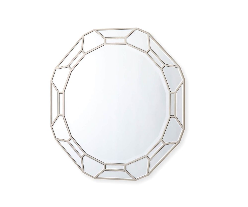 Vida Living Rosa Mirrored Round Wall Mirror 