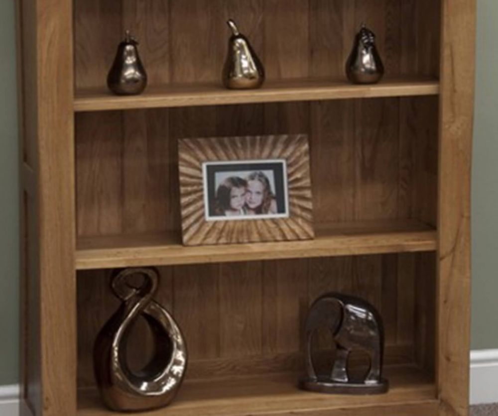 Homestyle GB Rustic Oak Small Bookcase