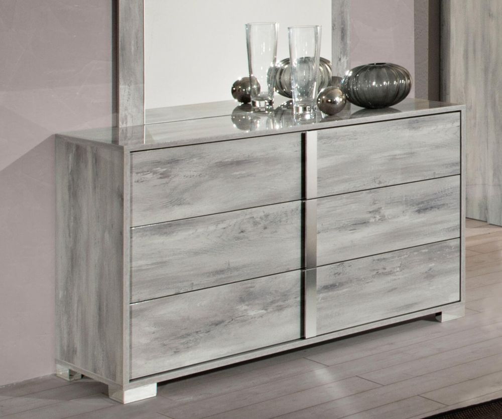 H2O Design Serena Light Grey Italian Dresser