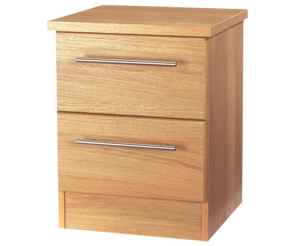 Welcome Furniture Sherwood Wooden 2 Drawer Locker
