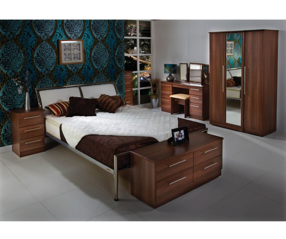 Welcome Furniture Sherwood Wooden 4 Drawer Bed Box
