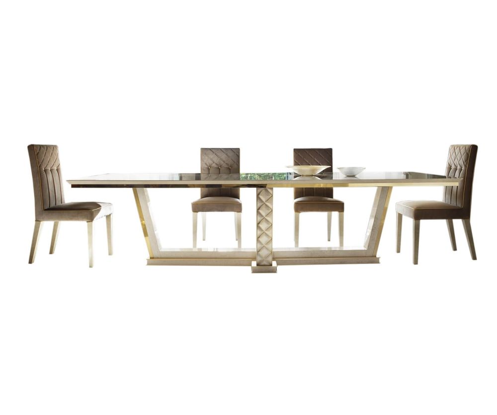 Arredoclassic Sipario Italian Rectangular Extension Dining Table