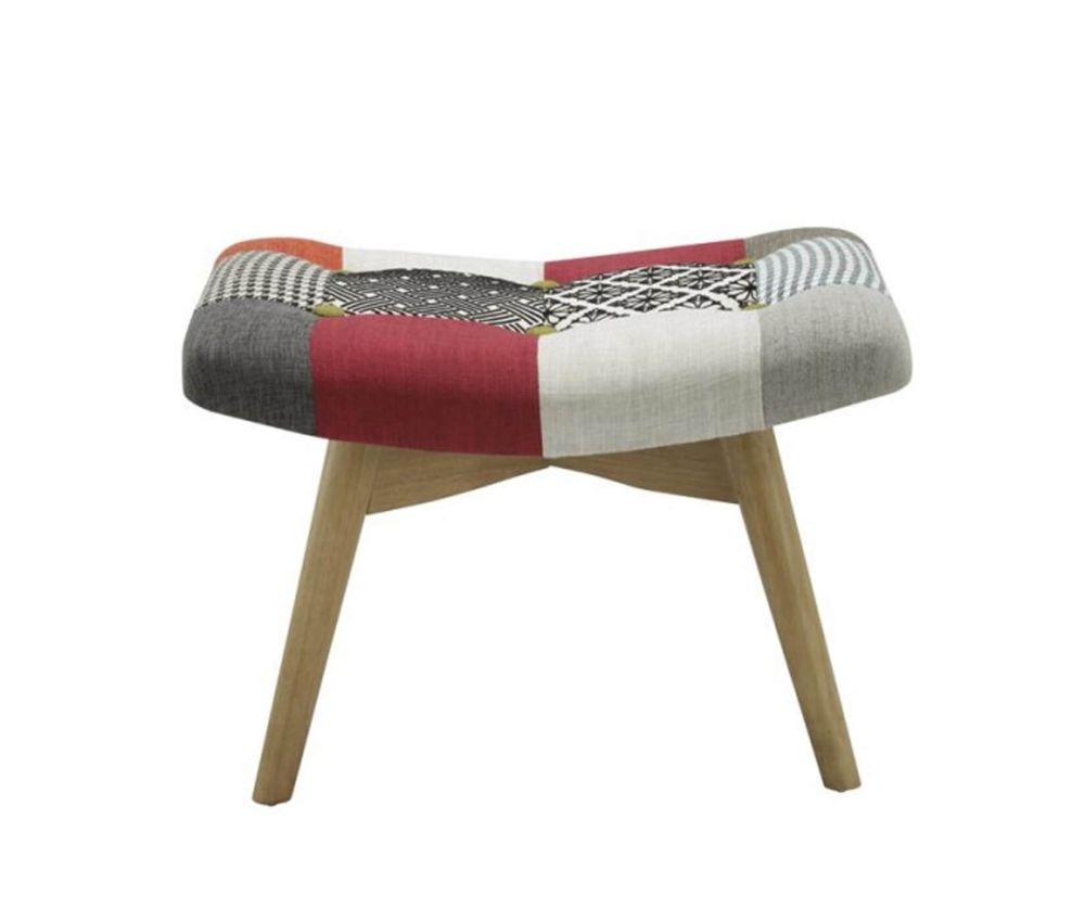 Birlea Furniture Sloane Fabric Footstool