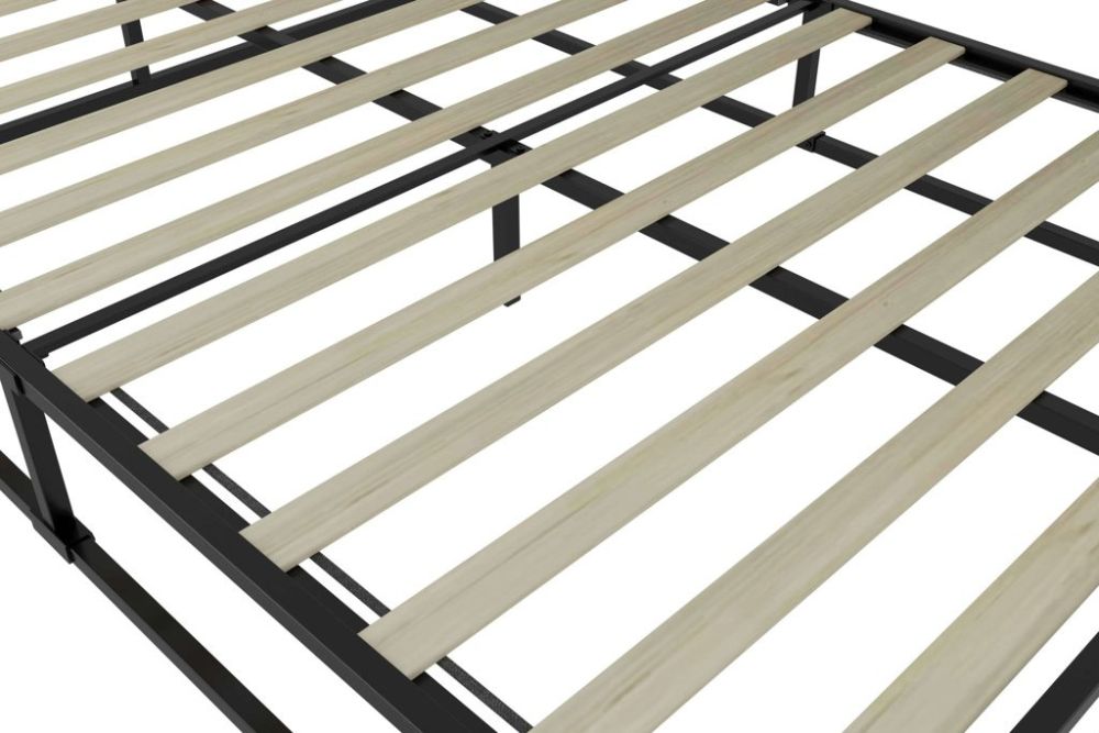 Birlea Furniture Soho Black Metal Platform Bed Frame