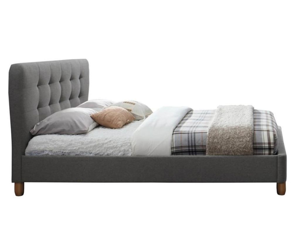 Birlea Furniture Stockholm Grey Fabric Bed Frame