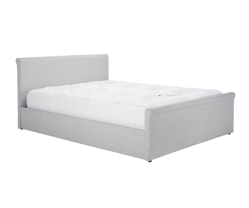 Birlea Furniture Stratus Grey Fabric Ottoman Bed Frame