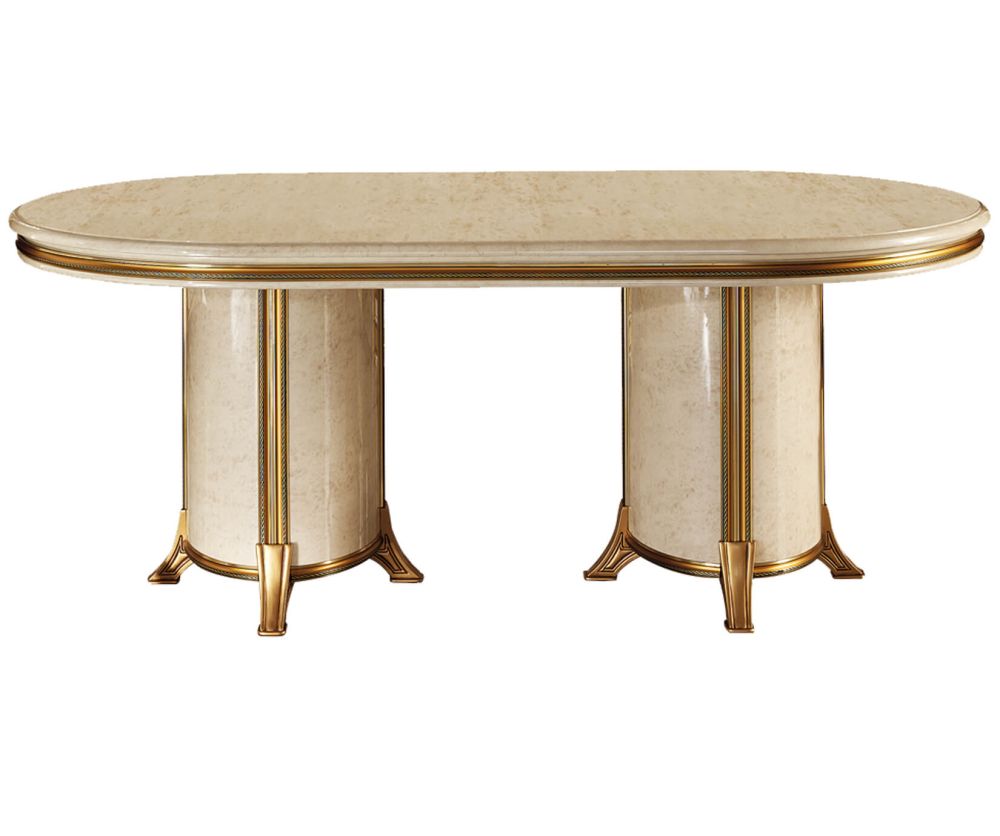 Arredoclassic Melodia Italian Oval Fix Top Dining Table