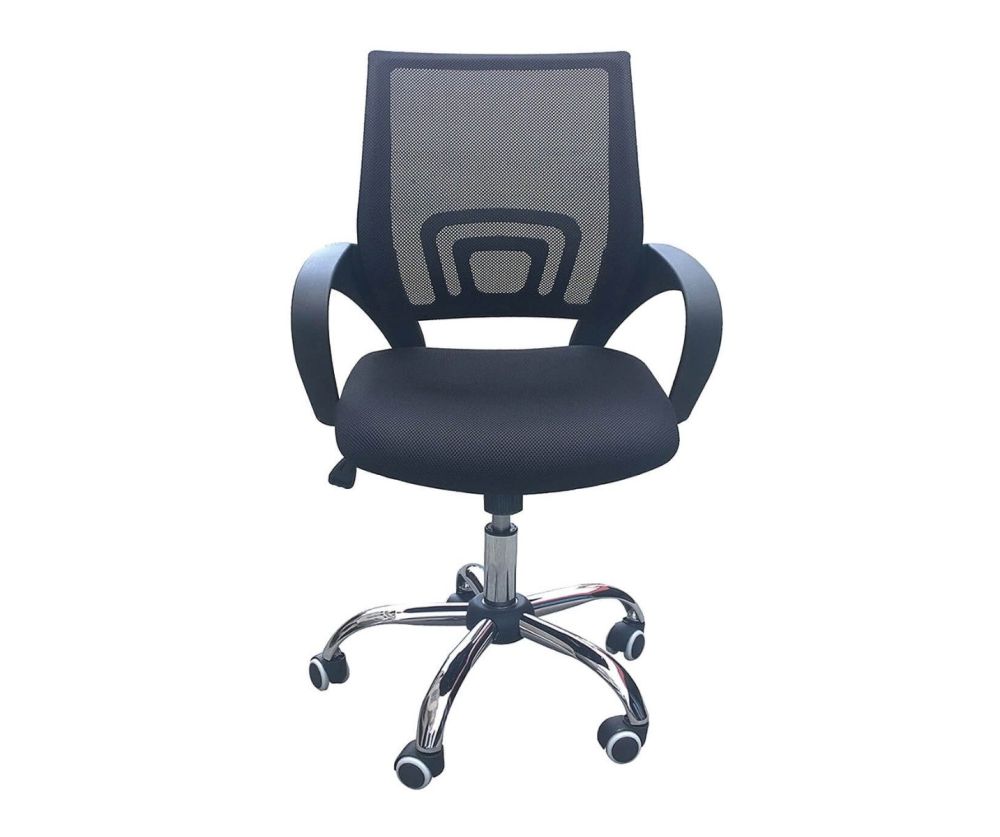 LPD Tate Black Mesh Back Office Chair
