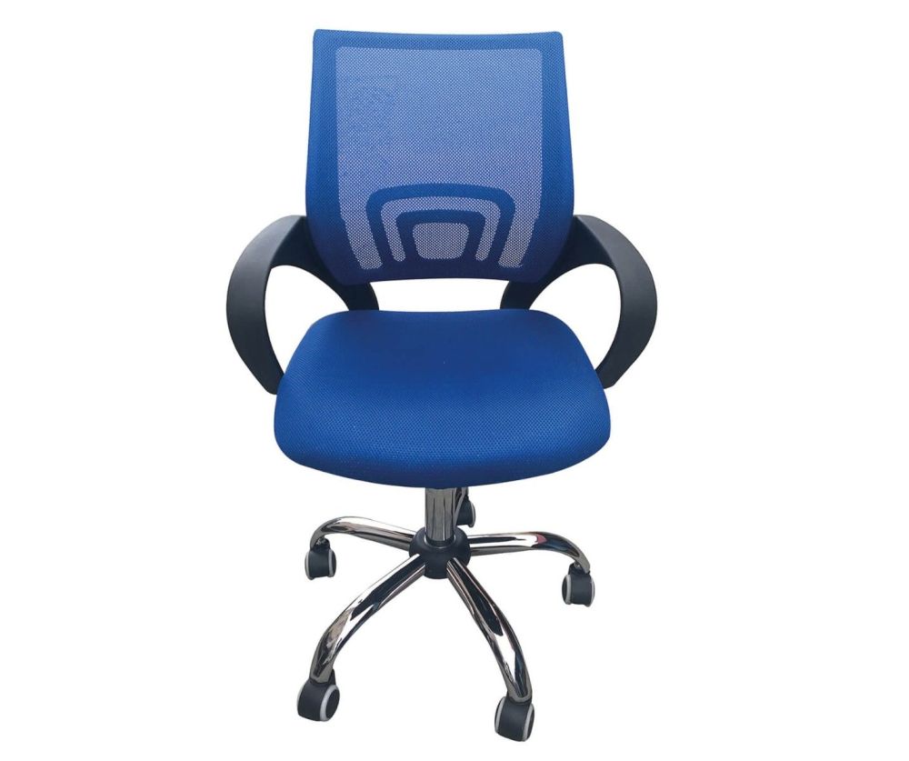LPD Tate Blue Mesh Back Office Chair