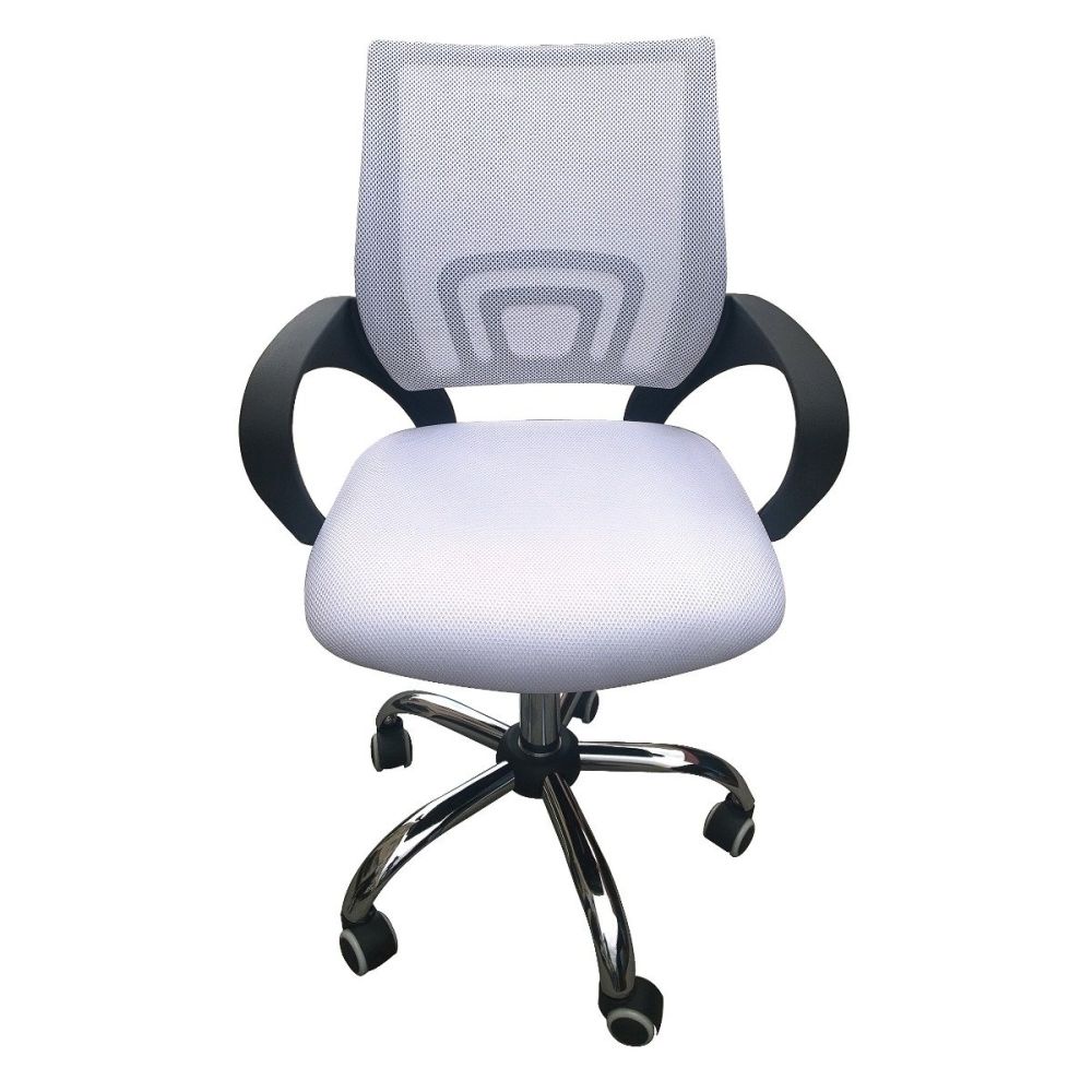 LPD Tate White Mesh Back Office Chair