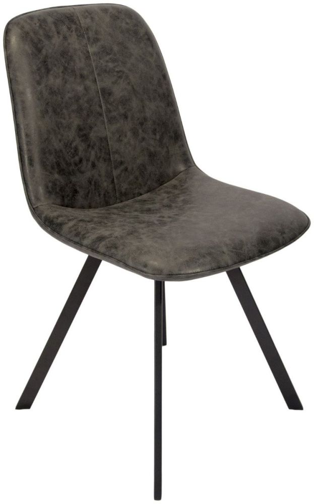 Classic Furniture Tetro Grey Fabric Dining Chair (Pack of 4) 