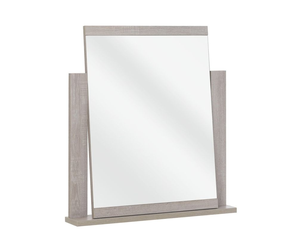 Gami Thelma Ceruse Oak Vanity Mirror