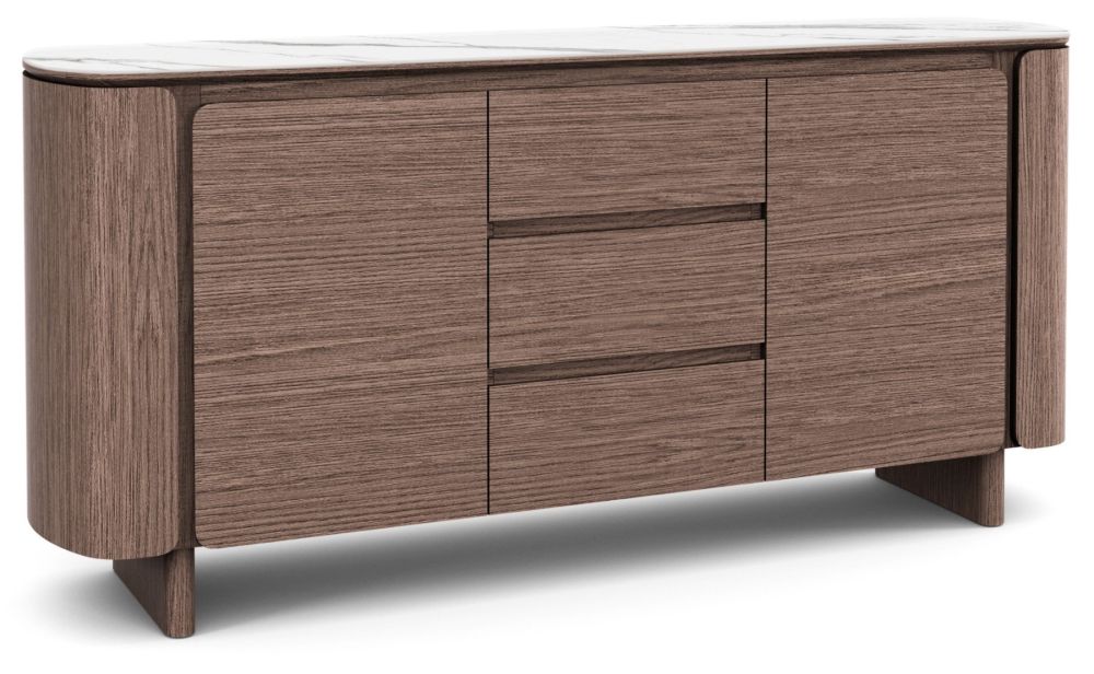 Classic Furniture Trento Large Sideboard With Sintered Stone Top