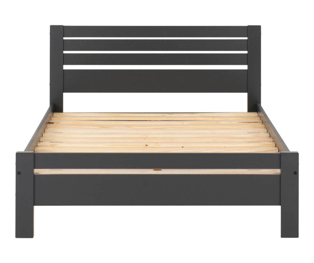 Seconique Furniture Toledo Grey Wooden Bed Frame