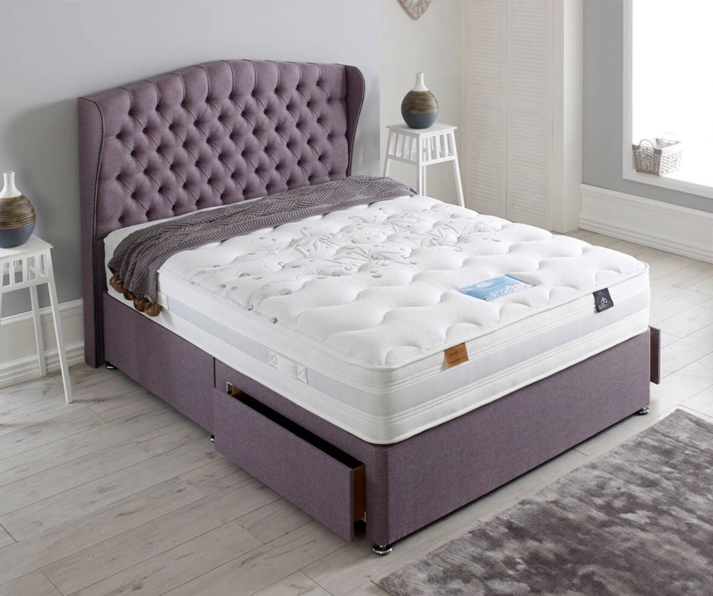 Dura Beds Cloud Lite Tranquility 1000 Pocket Sprung Divan Bed Set
