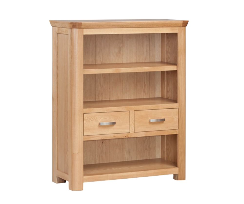 Annaghmore Treviso Solid Oak Low Bookcase