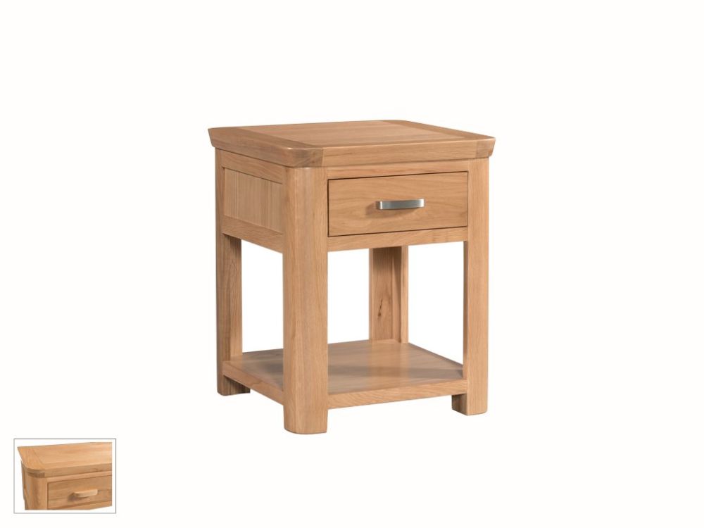 Annaghmore Treviso End Table with Drawer