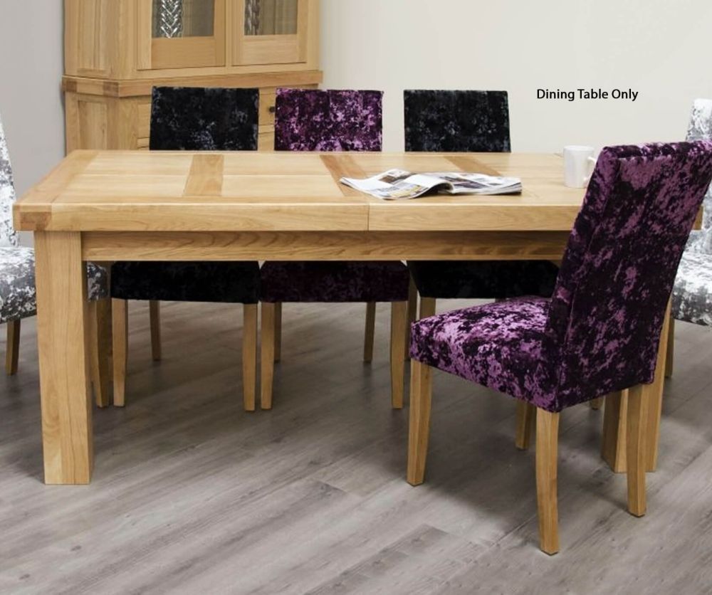 Homestyle GB Twin Panel Large Extending Dining Table
