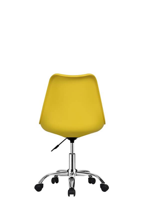 Furniture Link Urban Yellow Swivel Chair in Pair