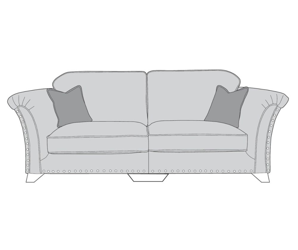 Buoyant Upholstery Vesper Standard Back Modular 4 Seater Sofa