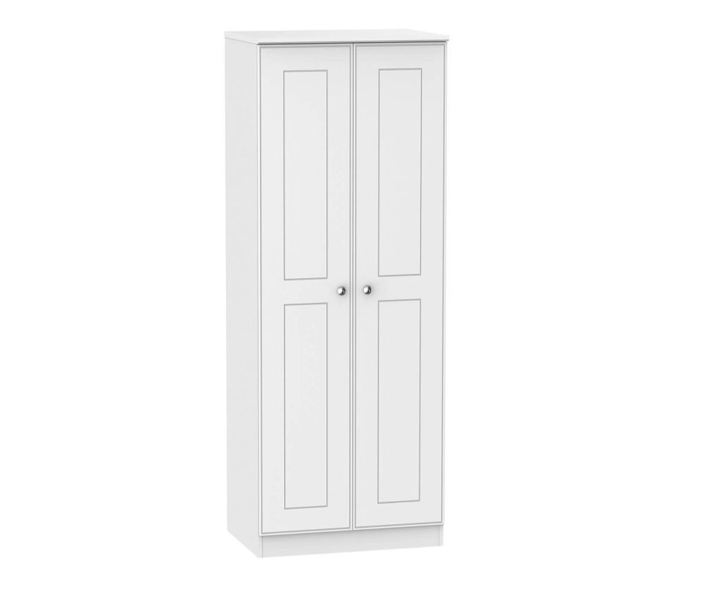 Welcome Furniture Victoria Tall 2ft6in Plain Wardrobe