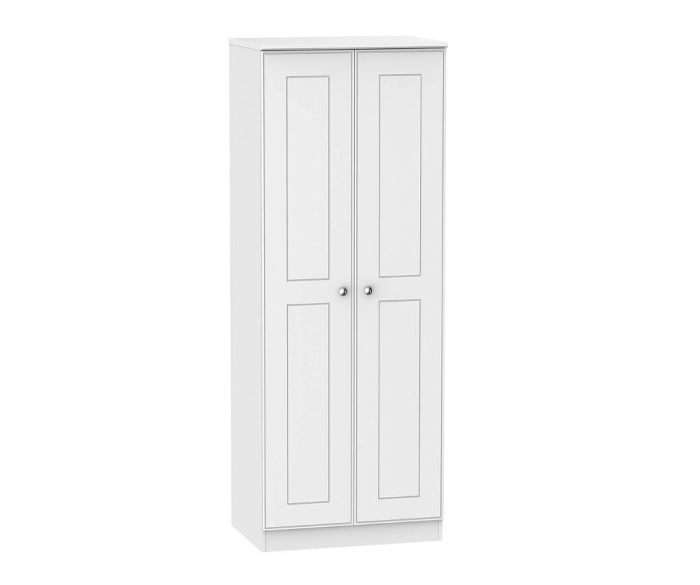 Welcome Furniture Victoria Tall 2ft6in Double Hanging Wardrobe