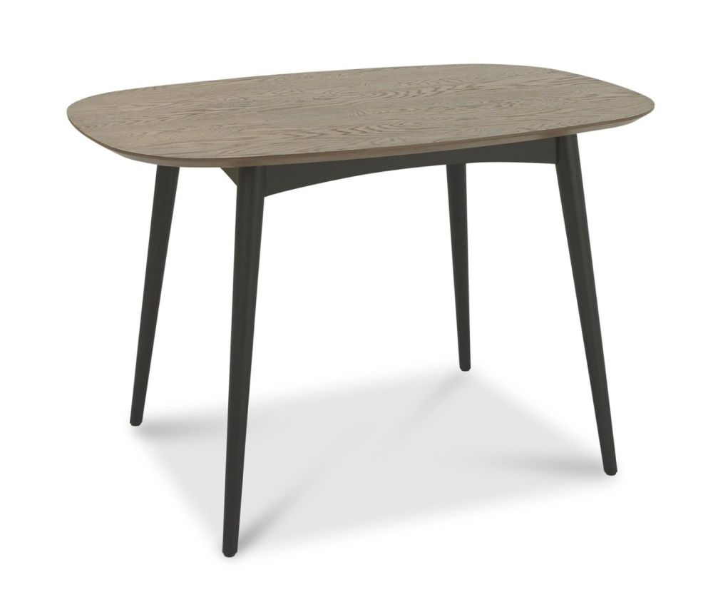 Bentley Designs Vintage Weathered Oak and Peppercorn 4 Seater Dining Table