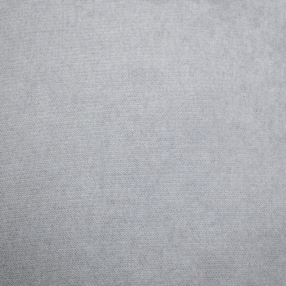 Burnsall Grey Fabric Footstool